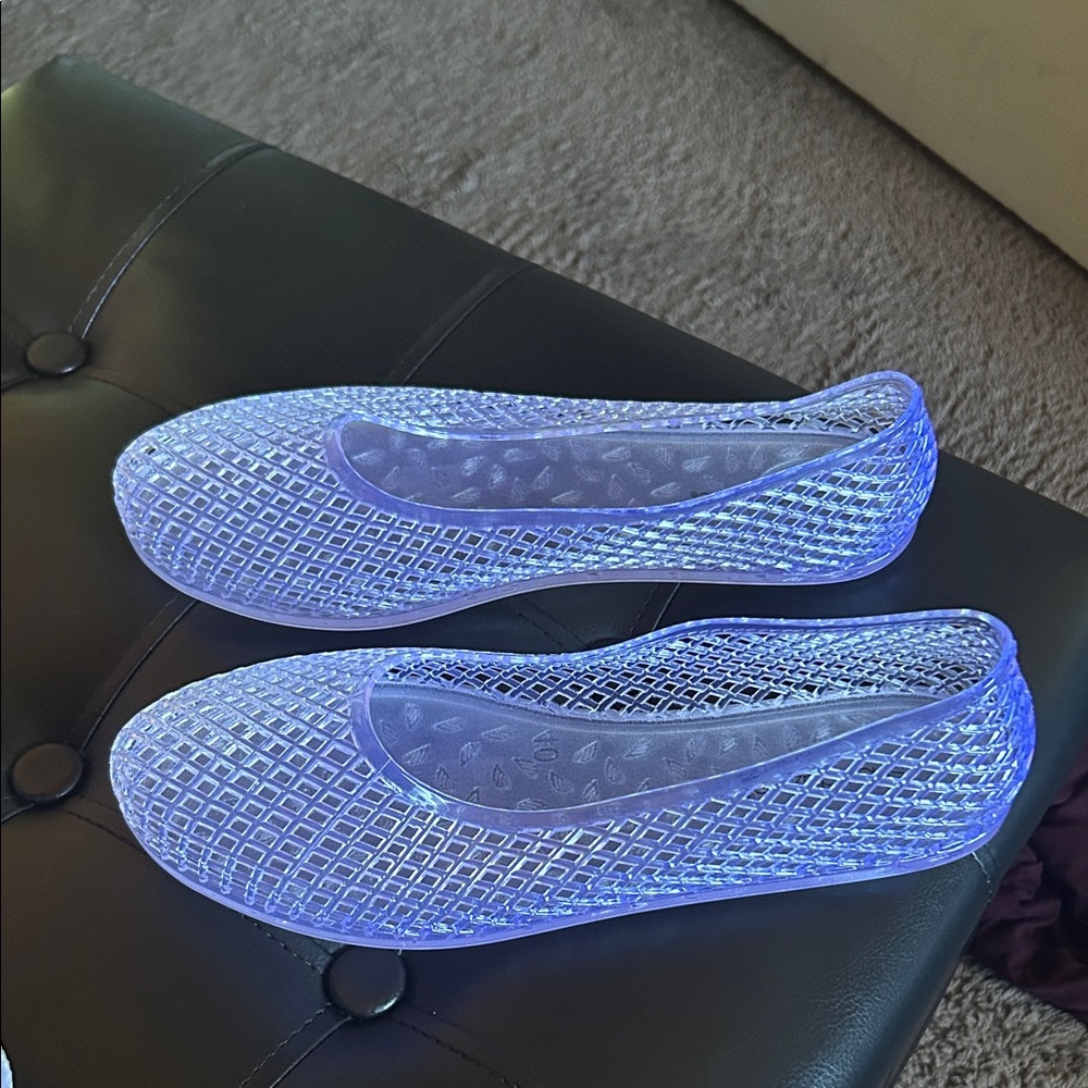 Women's clear Slip-On Shoes